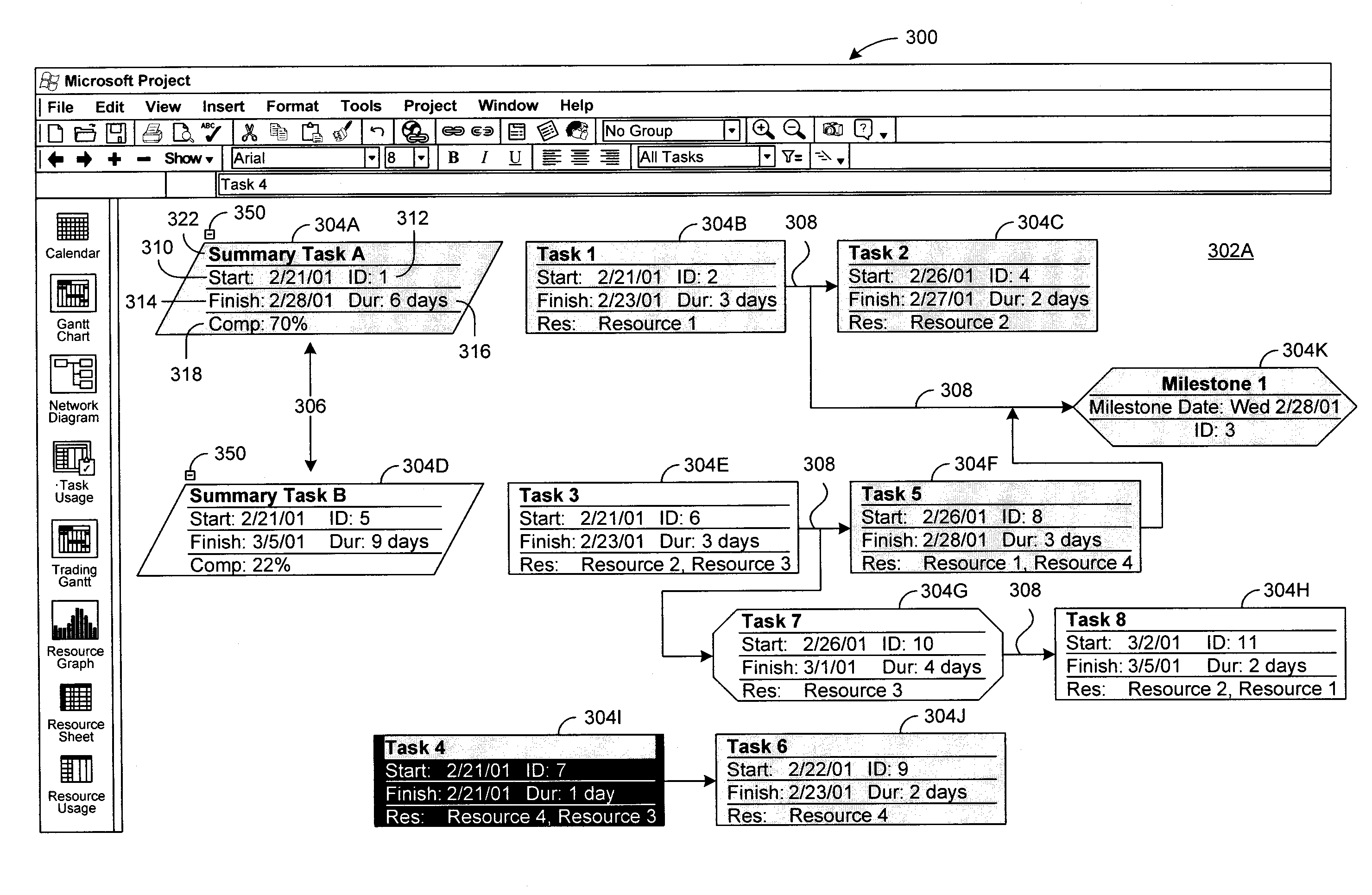 System and method for creating customizable nodes in a network diagram