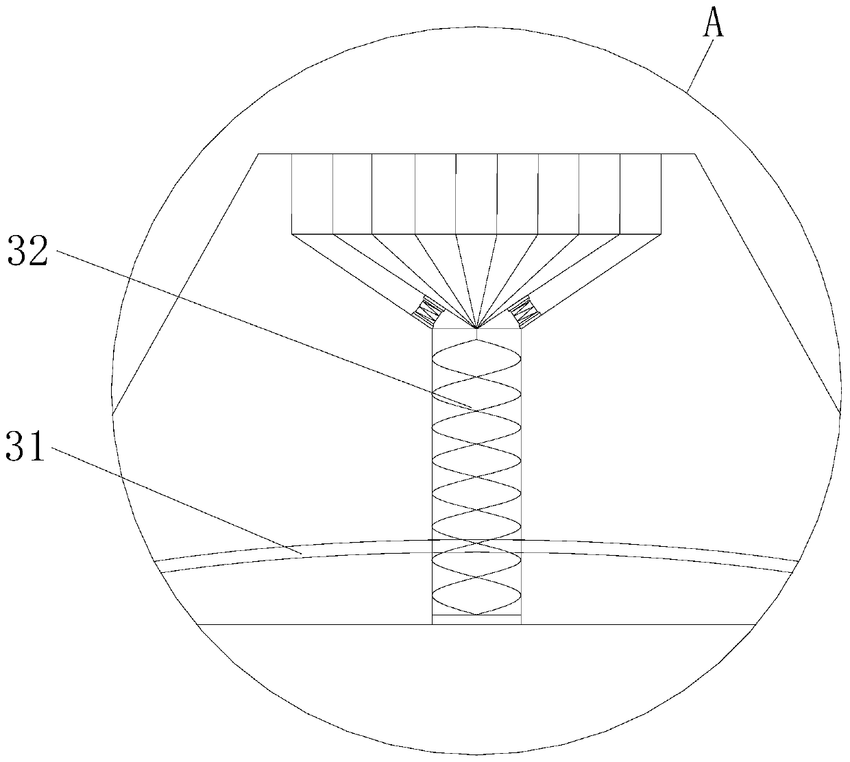 An integrated constant pressure automatic ink supply device for adding ink and discharging ink