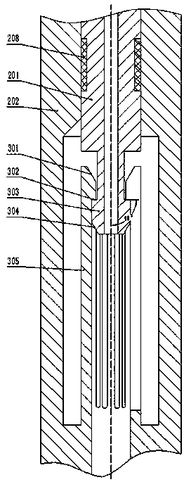 Concentric dual-tube separated injection CO2 tubular column and application method thereof