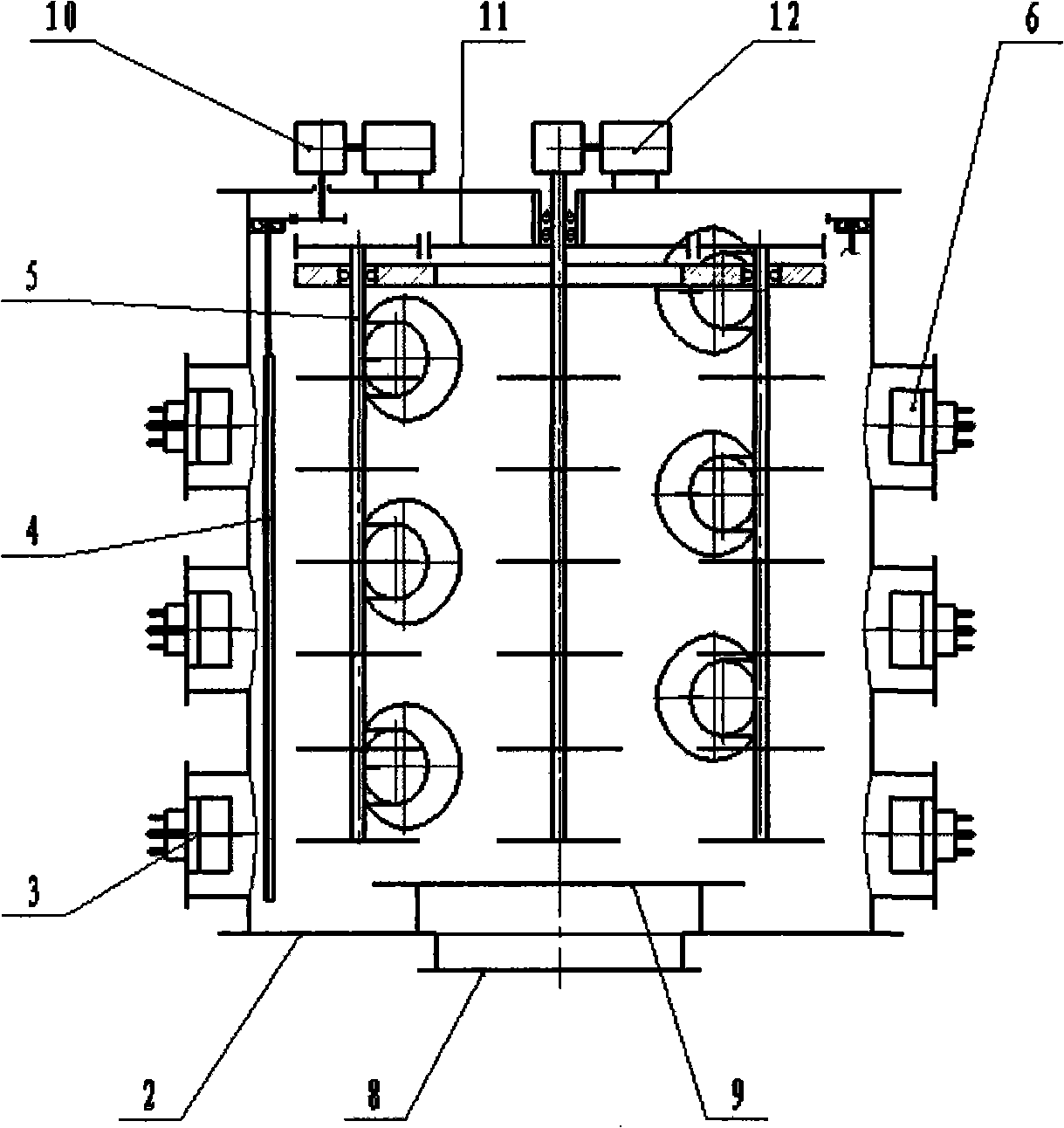 Equipment and method for producing nichrome composite plate with vacuum arc ion plating