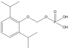 A kind of synthetic method and application of fospropofol sodium and intermediate thereof