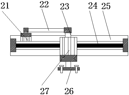 Repairing and massaging device for scalded skin