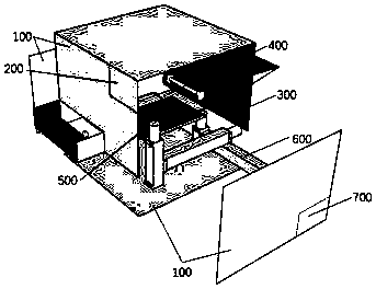 Large-size braille carving system and method thereof