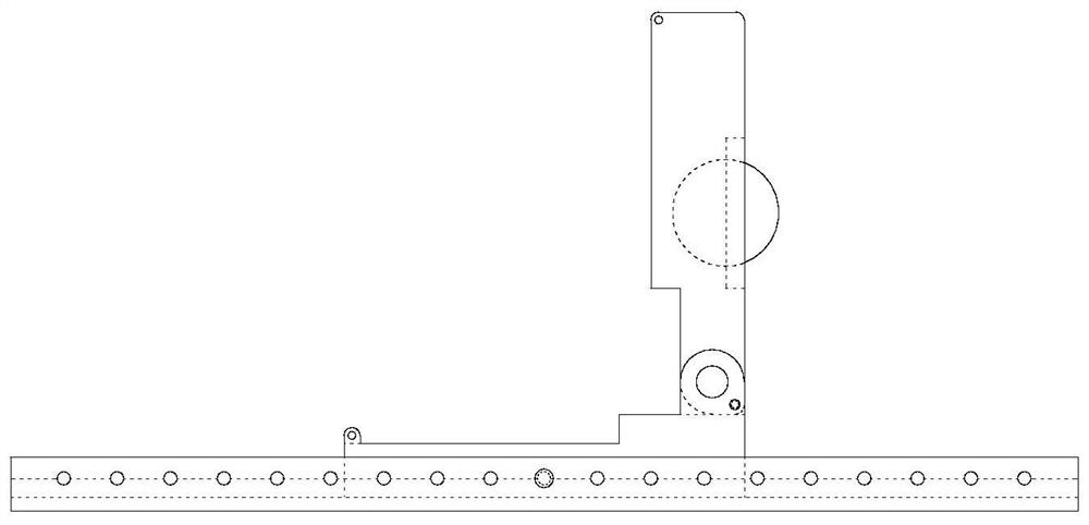 A cargo side guide device