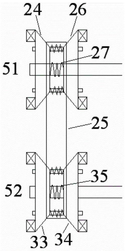 Energy-saving diesel engine having multistage variable oil-supply transmission ratio and multiple running modes