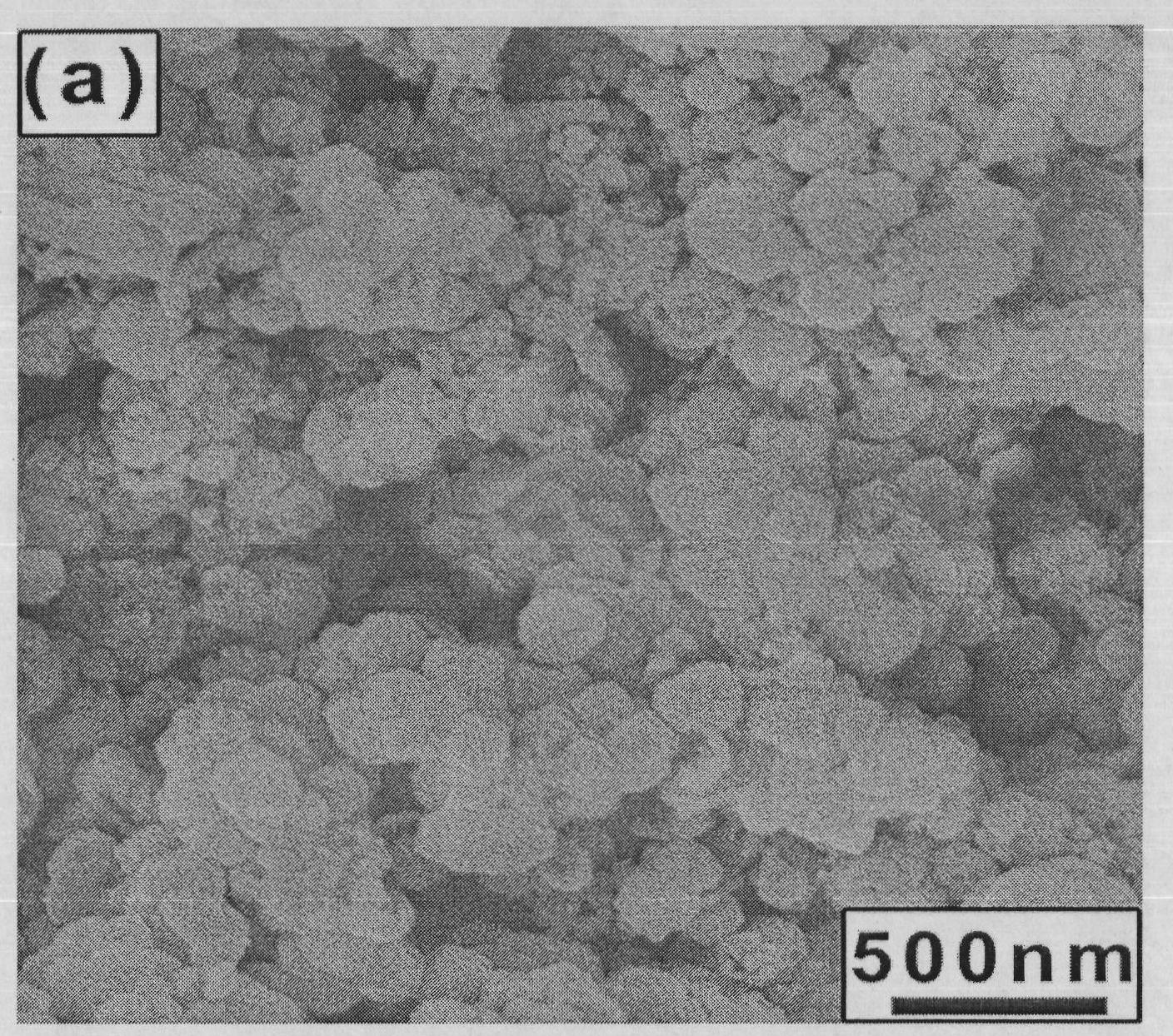 Method for preparing nano barium-strontium titanate powder by adopting hydrothermal method