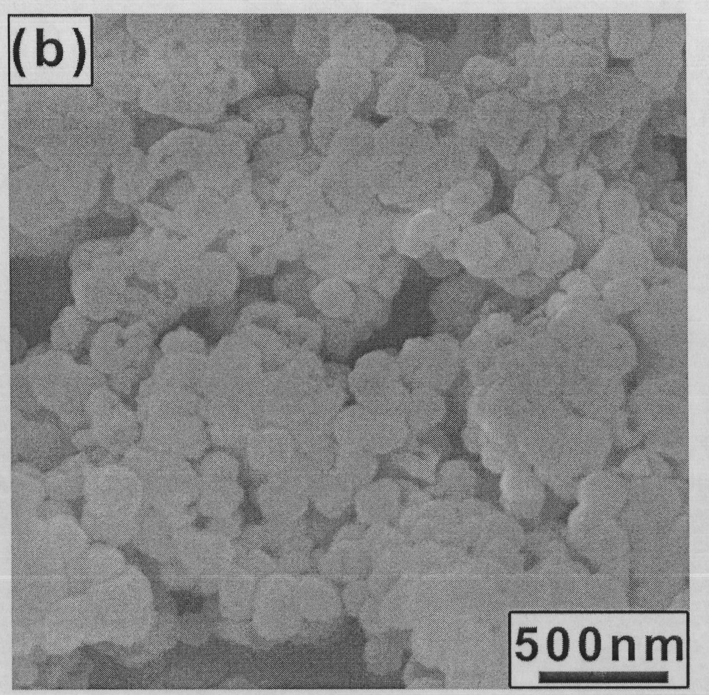 Method for preparing nano barium-strontium titanate powder by adopting hydrothermal method