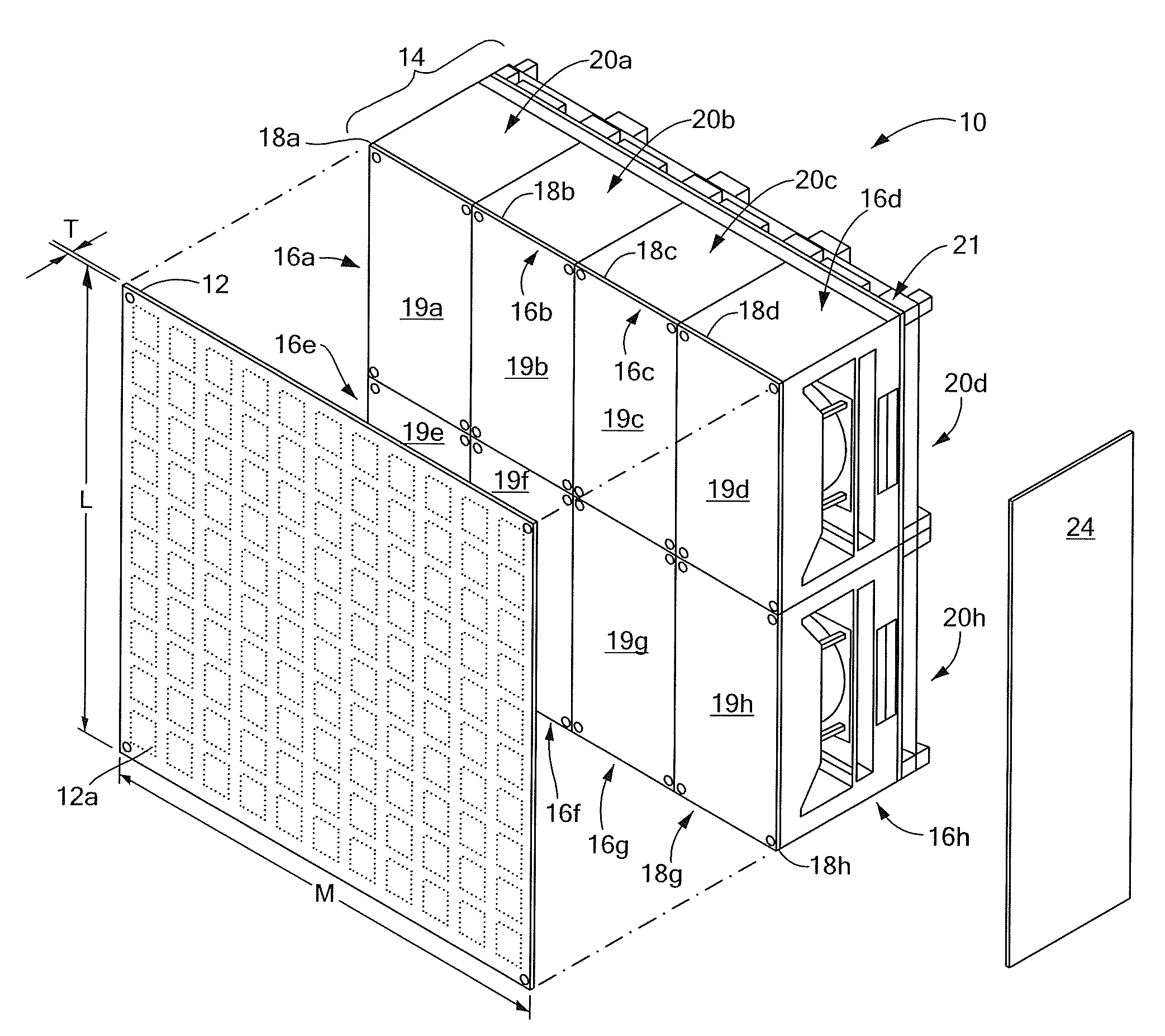 Method and Apparatus for Thermal Management of a Radio Frequency System