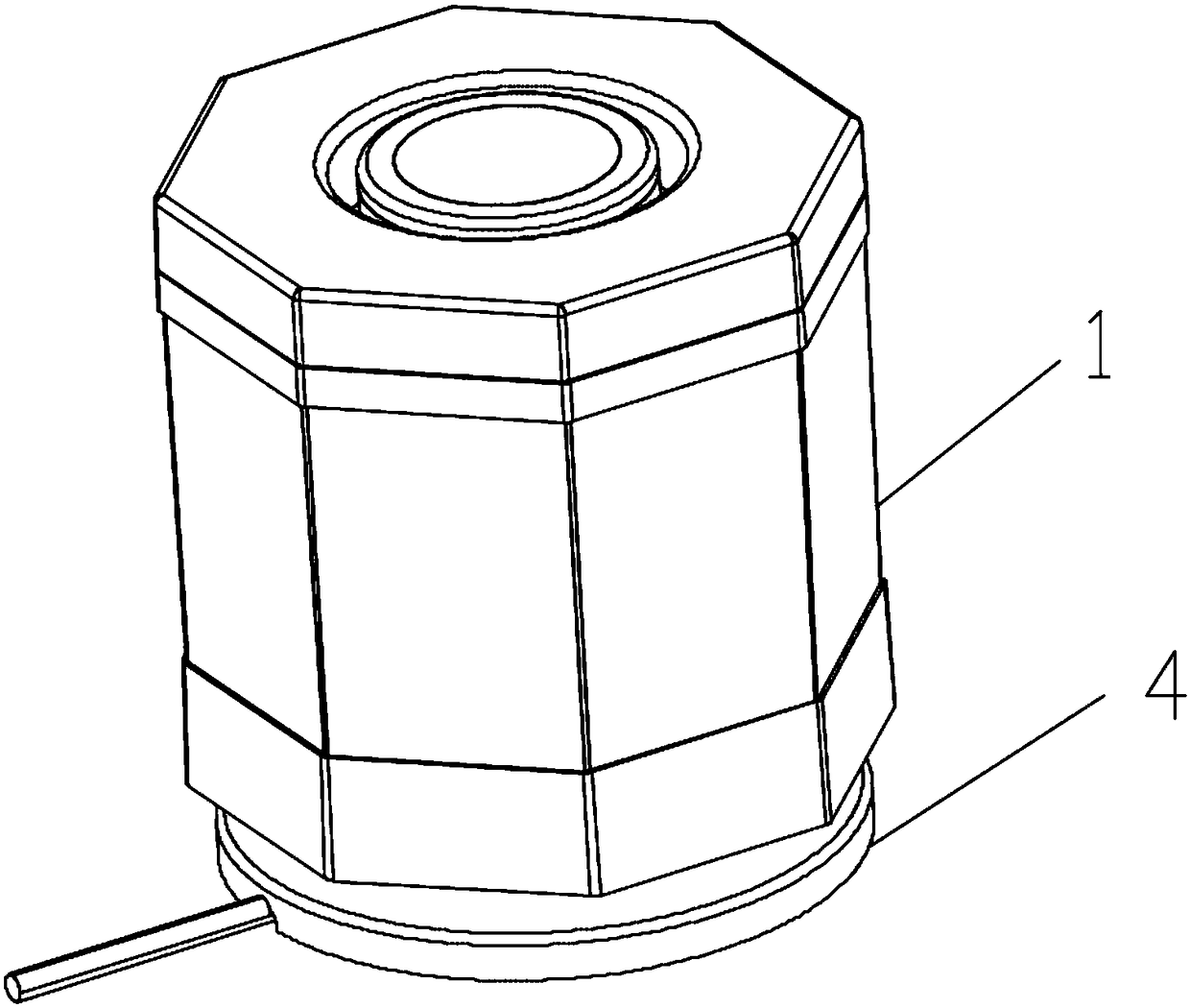 Test tube wine storage device