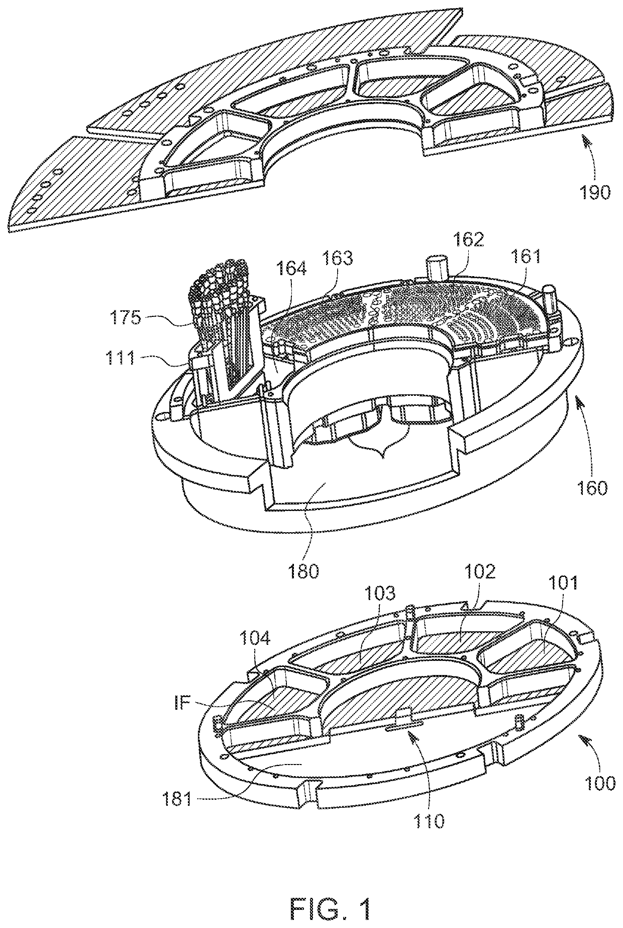 Test arrangement for testing high-frequency components, particularly silicon photonics devices under test