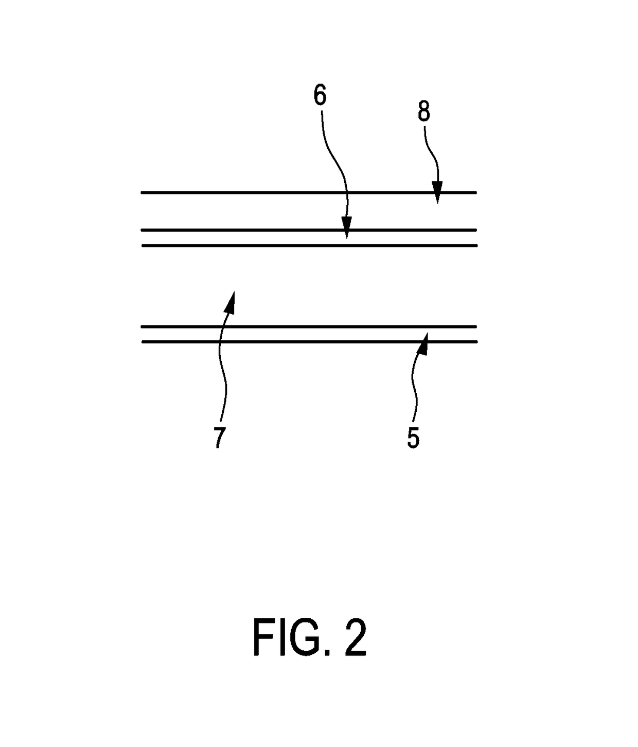 Light-emitting device with alternating arrangement of anode pads and cathode pads