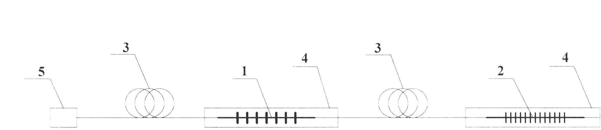 Optical fiber grating microbend sensor based on cladding mode transmission