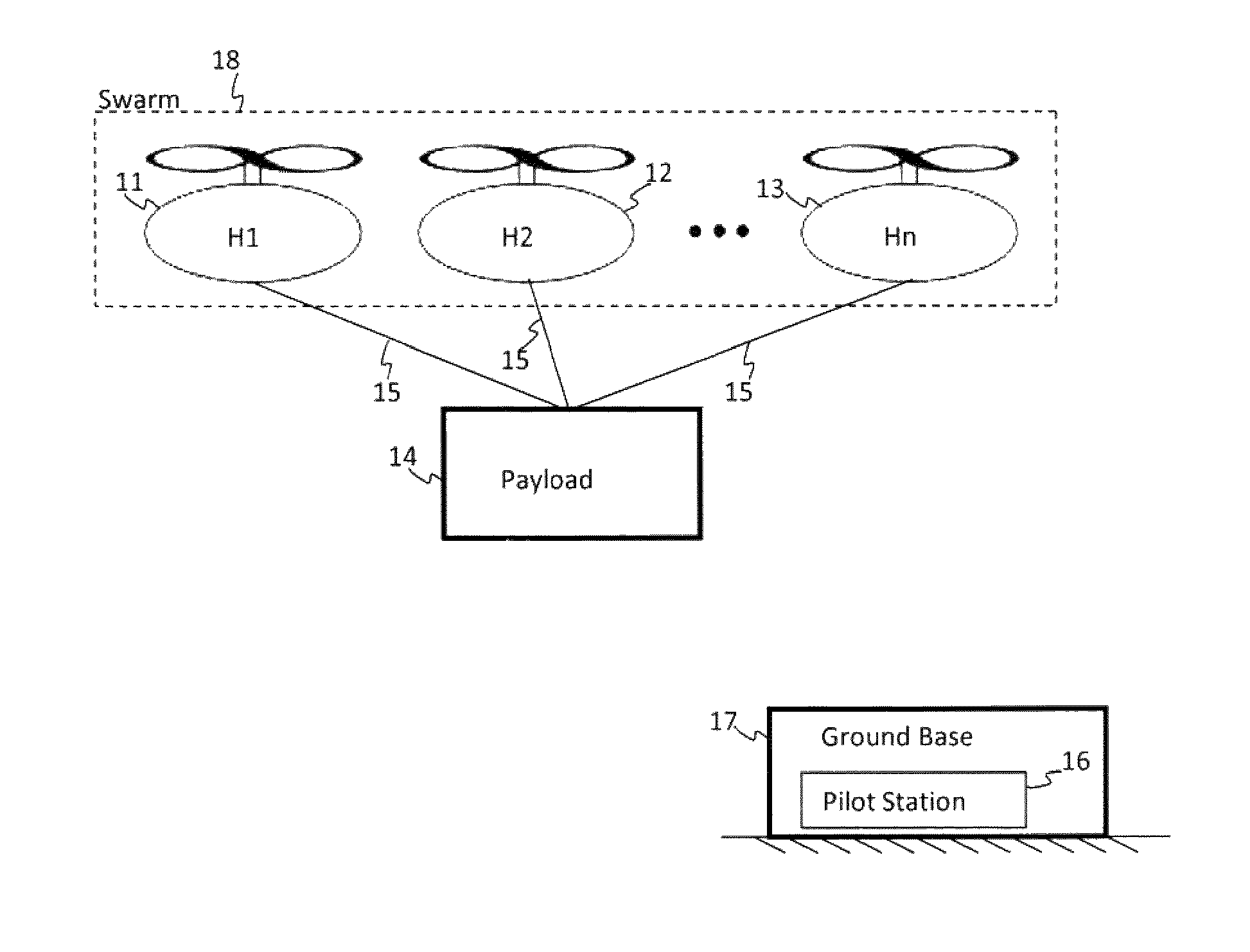 System and method for multiple aircraft lifting a common payload