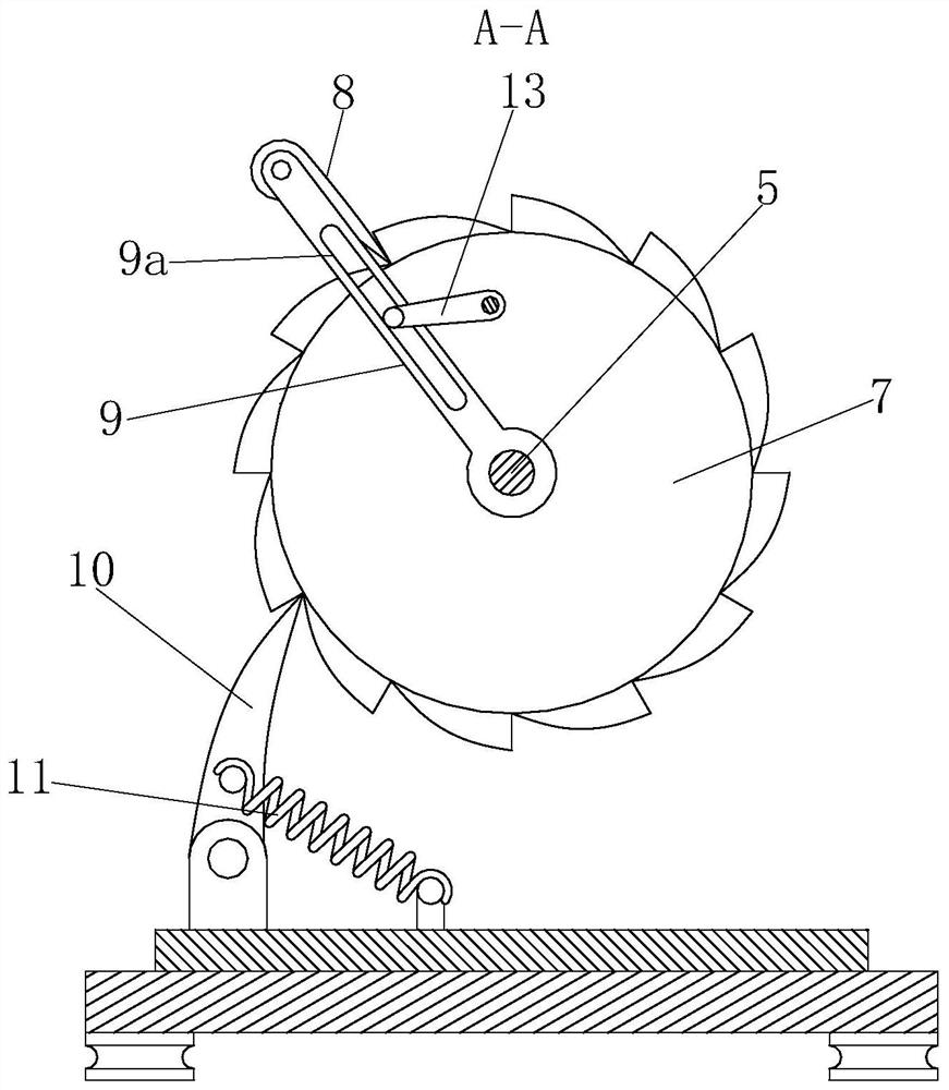 Cambered surface spraying type railway vehicle brake disc cambered surface repairing machine