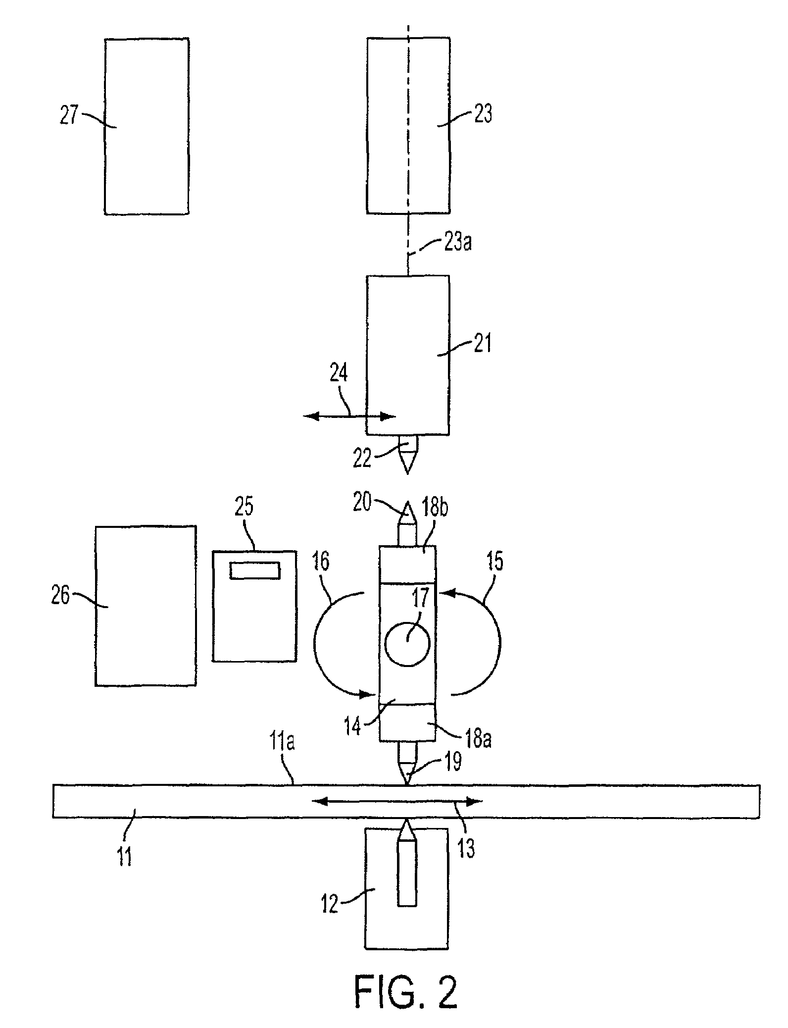 Method for checking and rotating electronic components