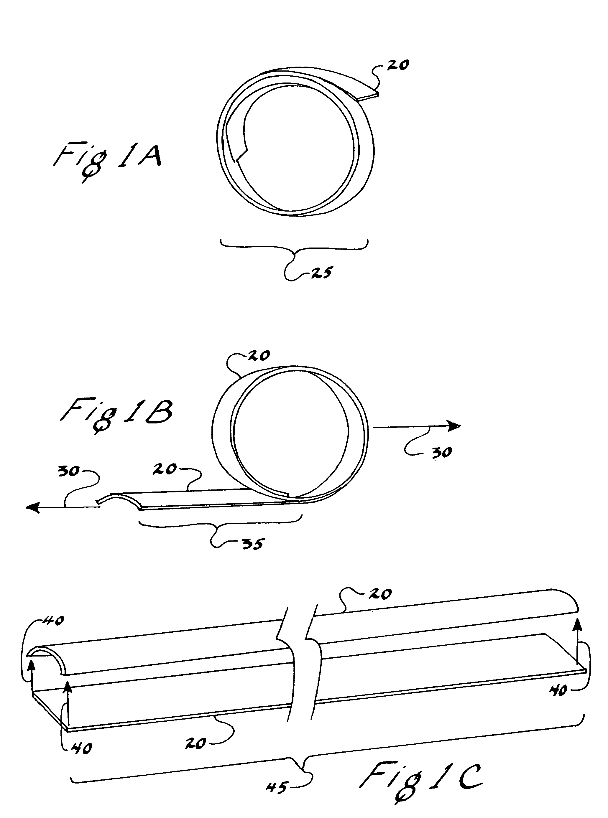 Devices incorporating a bi-stable ribbon spring