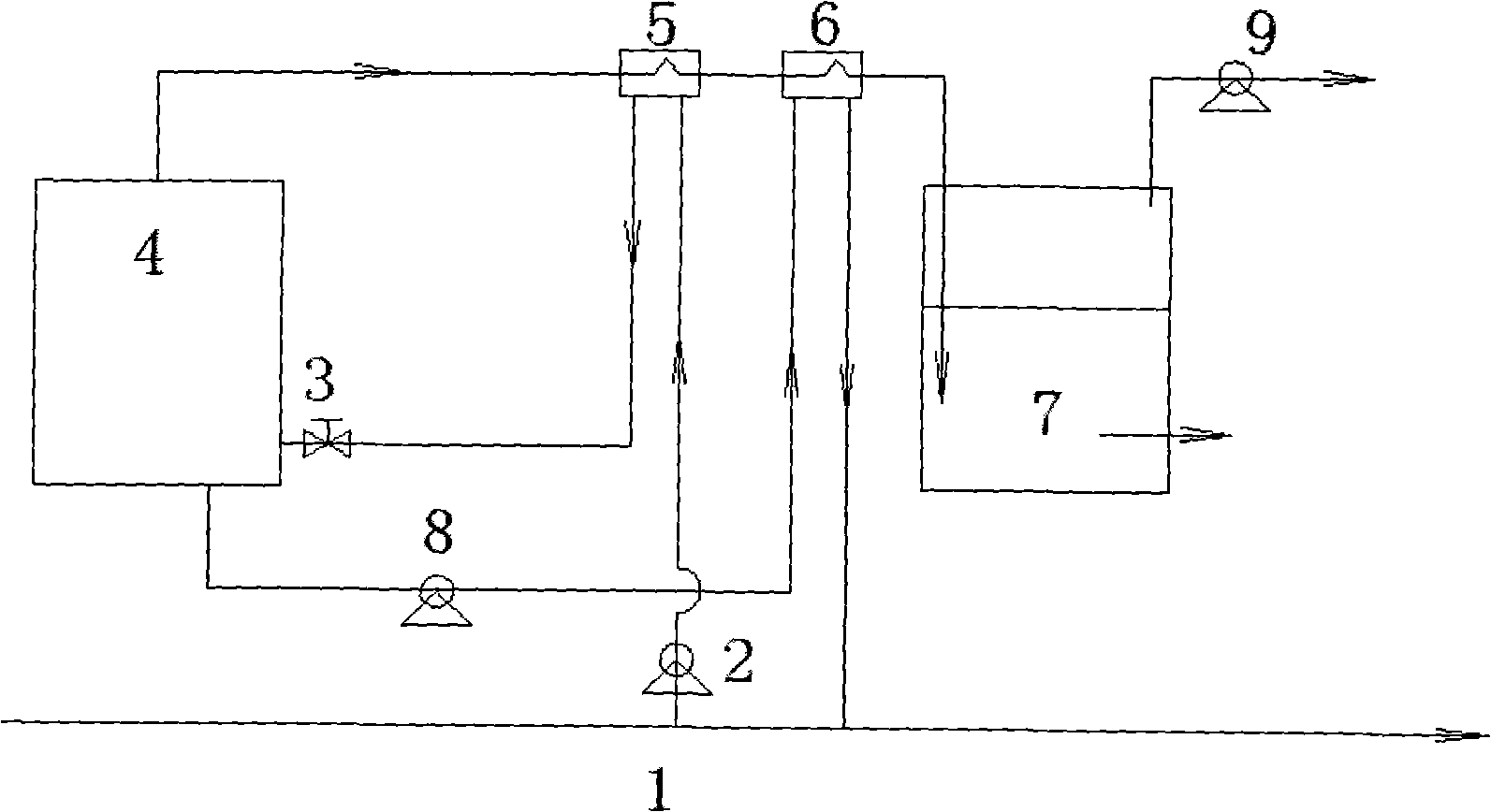 Processing method for preparing polymer solution by oil production sewerage