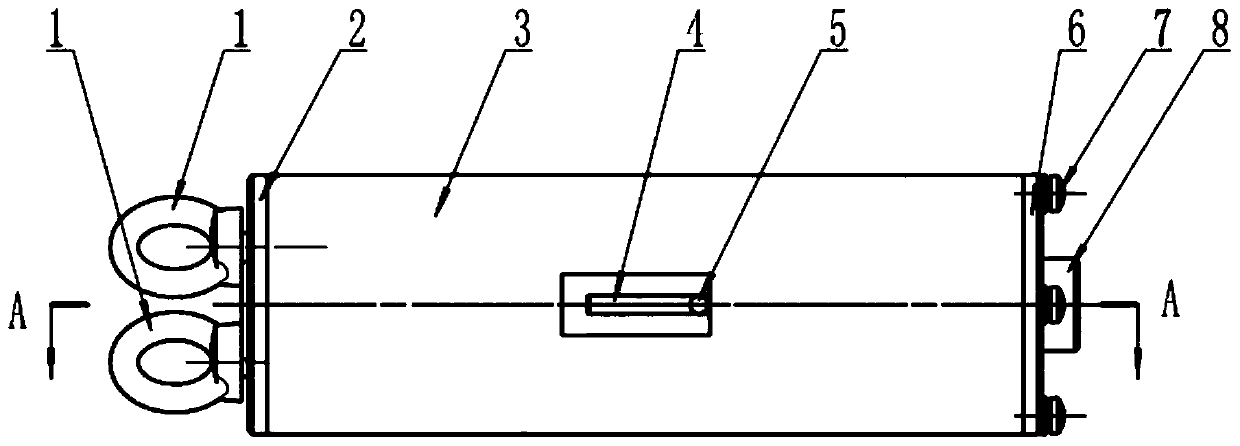 Detection device and detection method for control circuit of smoke bomb launcher barrel