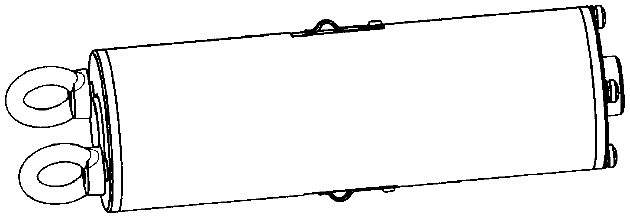 Detection device and detection method for control circuit of smoke bomb launcher barrel