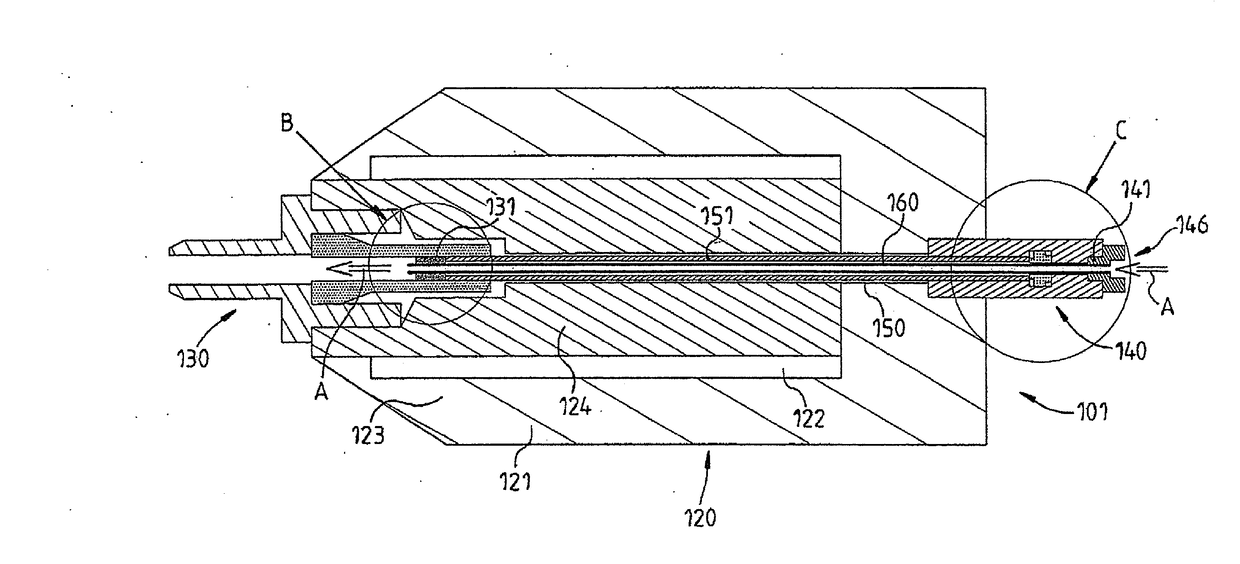 Lubrication system comprising a spindle and an aerosol dispenser