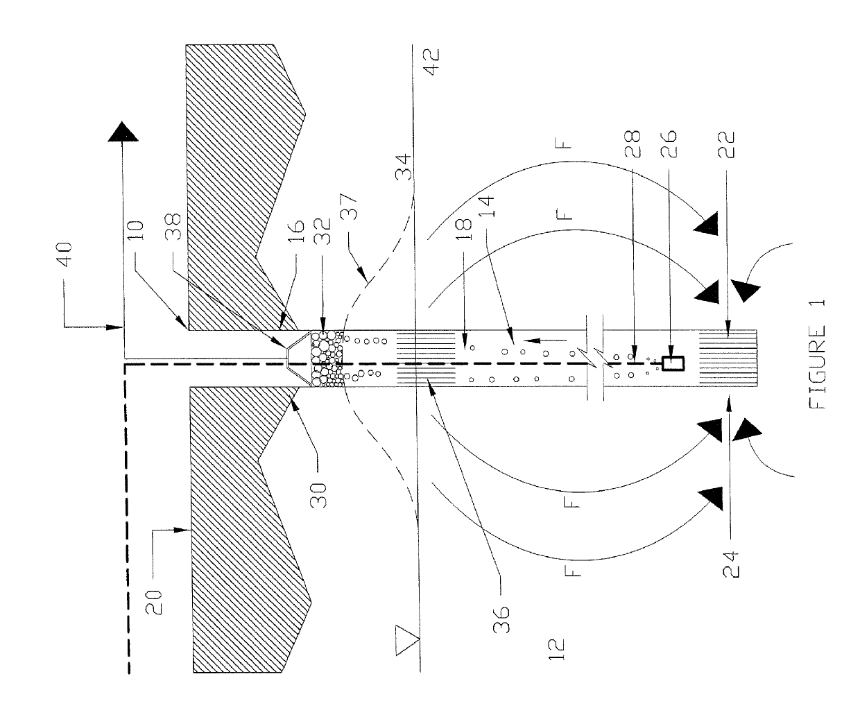 Method And Apparatus For Separation Of A Substance From Groundwater