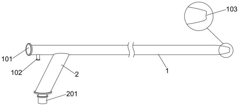 Percutaneous nephroscope puncture sheath capable of regulating and controlling intrarenal pressure