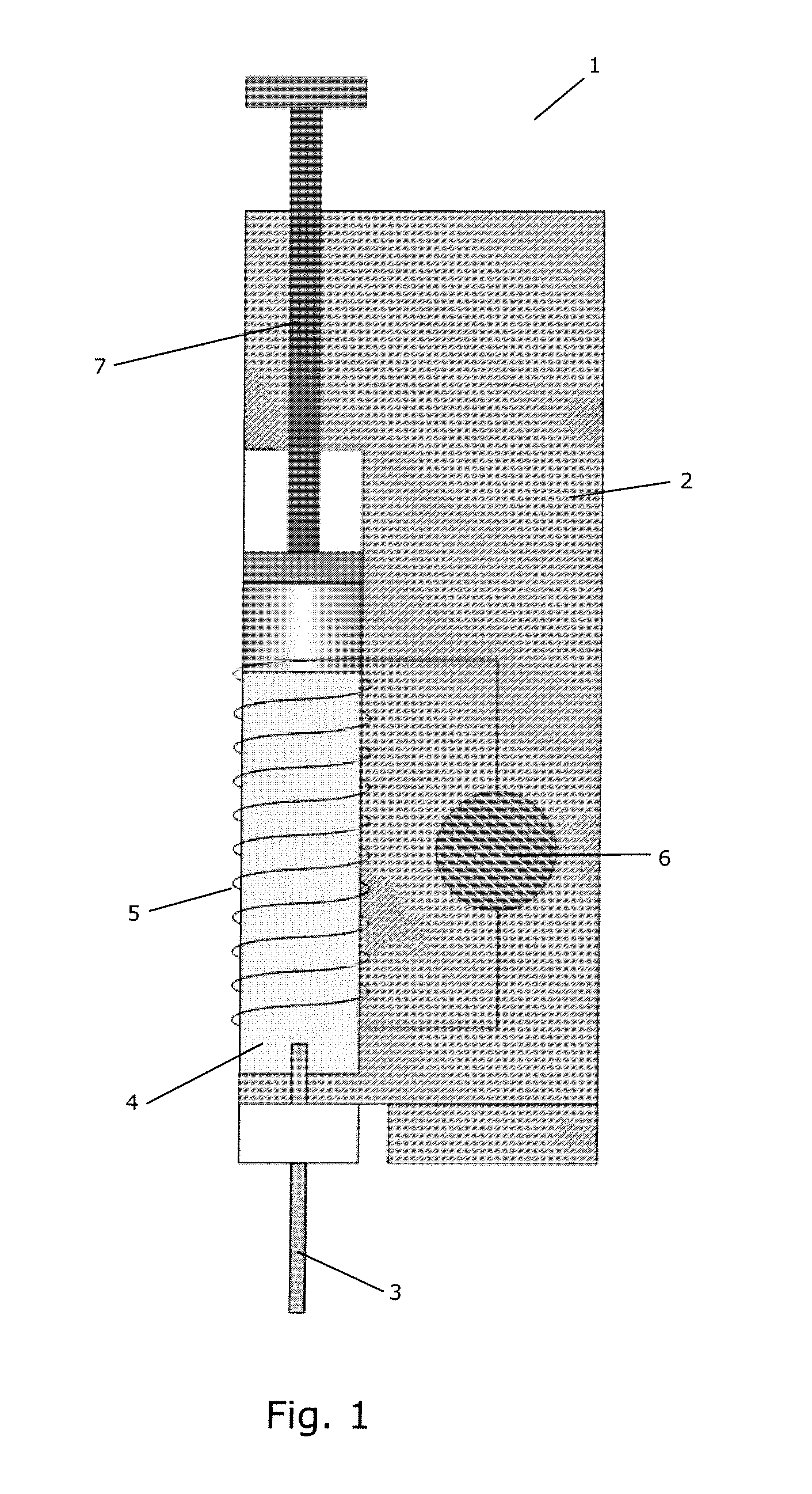 Determination of a Type and an Amount of a Medicament by Inductive Means