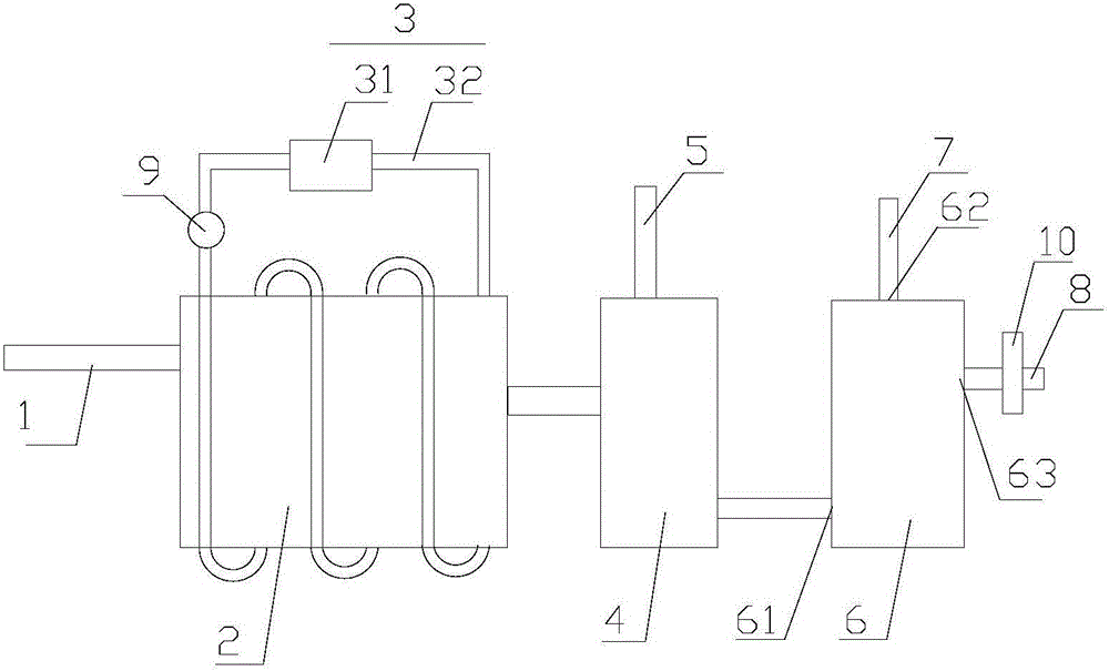 Ozone disinfectant fluid treatment device