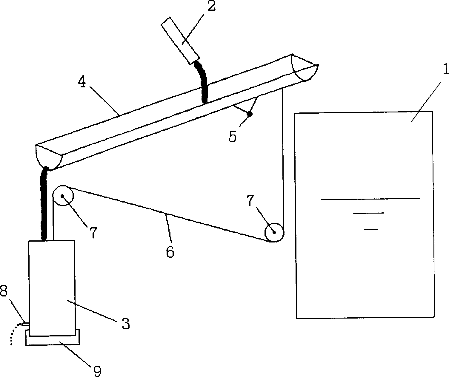 Automatic-cleaning clean rainwater reclaiming system