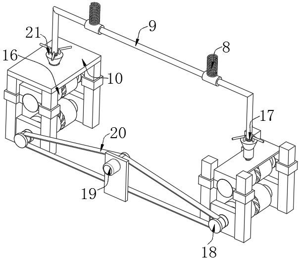 Steel wire production, machining and straightening equipment applied to prestressed concrete