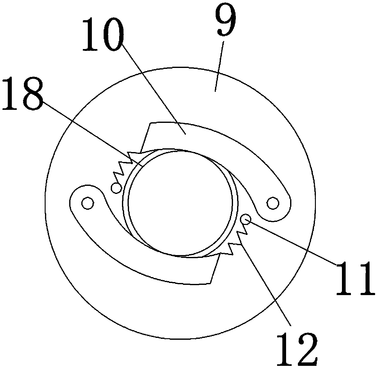 Bamboo tube green-skin-scraping device and green-skin-scraping method thereof