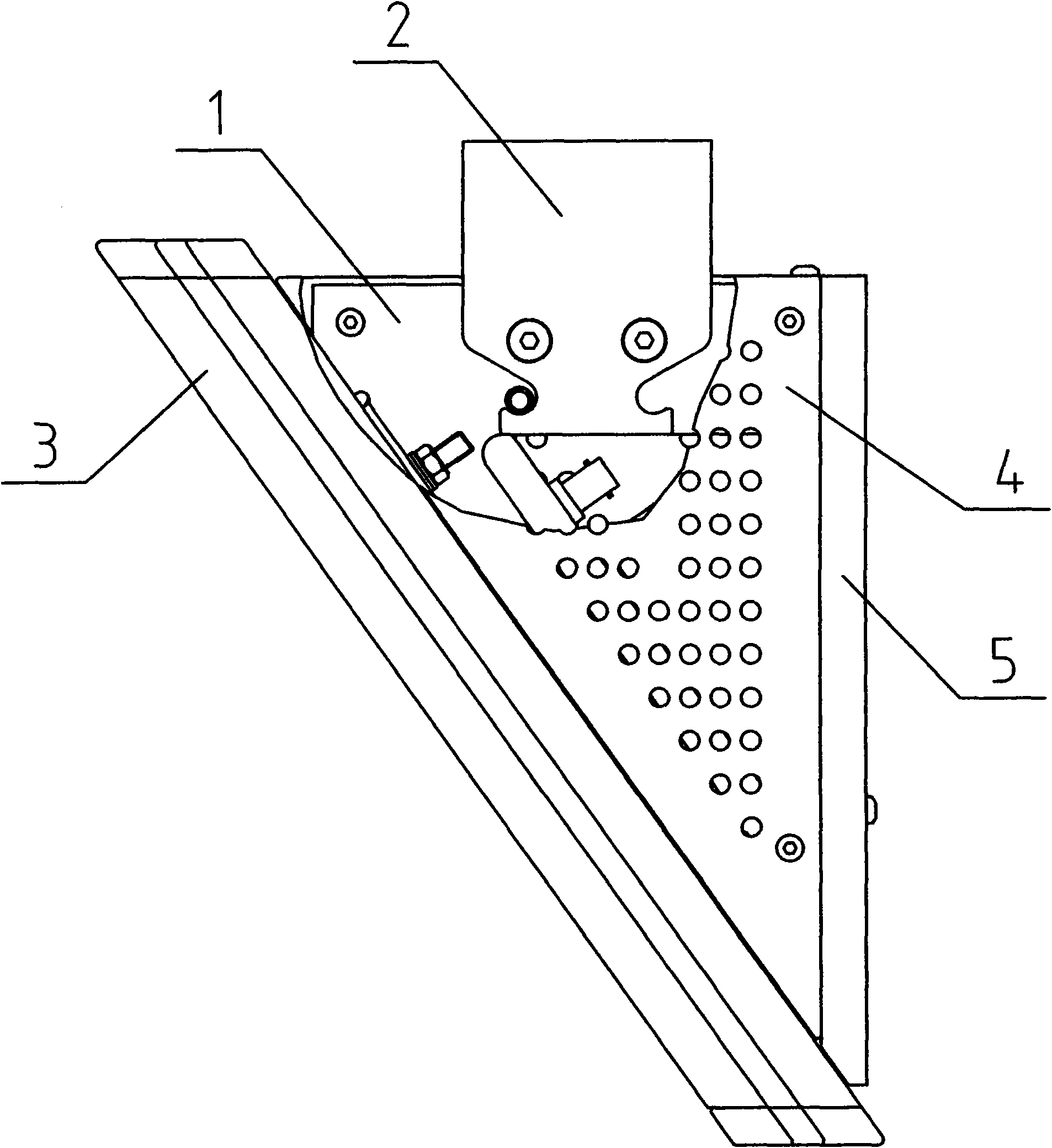 Railway vehicle vehicle-mounted TV