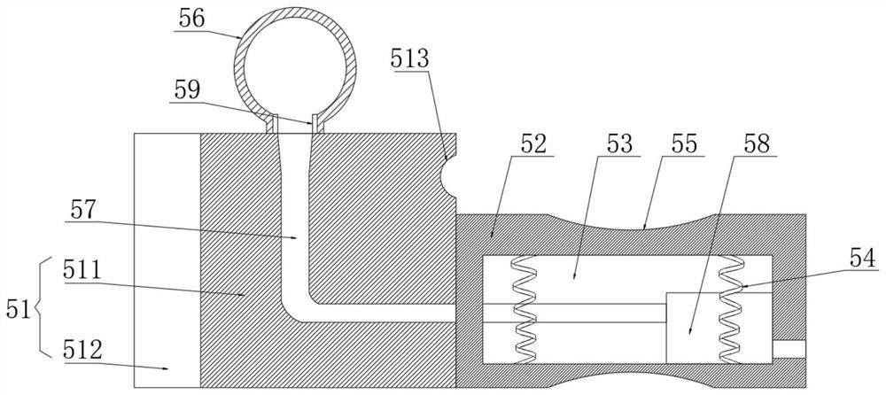 Heat pipe type concentrating photovoltaic cooling and heat collecting device capable of preventing insufficient contact