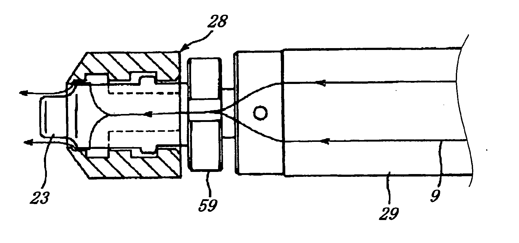 Method for forming head part of closed-type tube, method for manufacturing closed-type tube, and closed-type tubular container