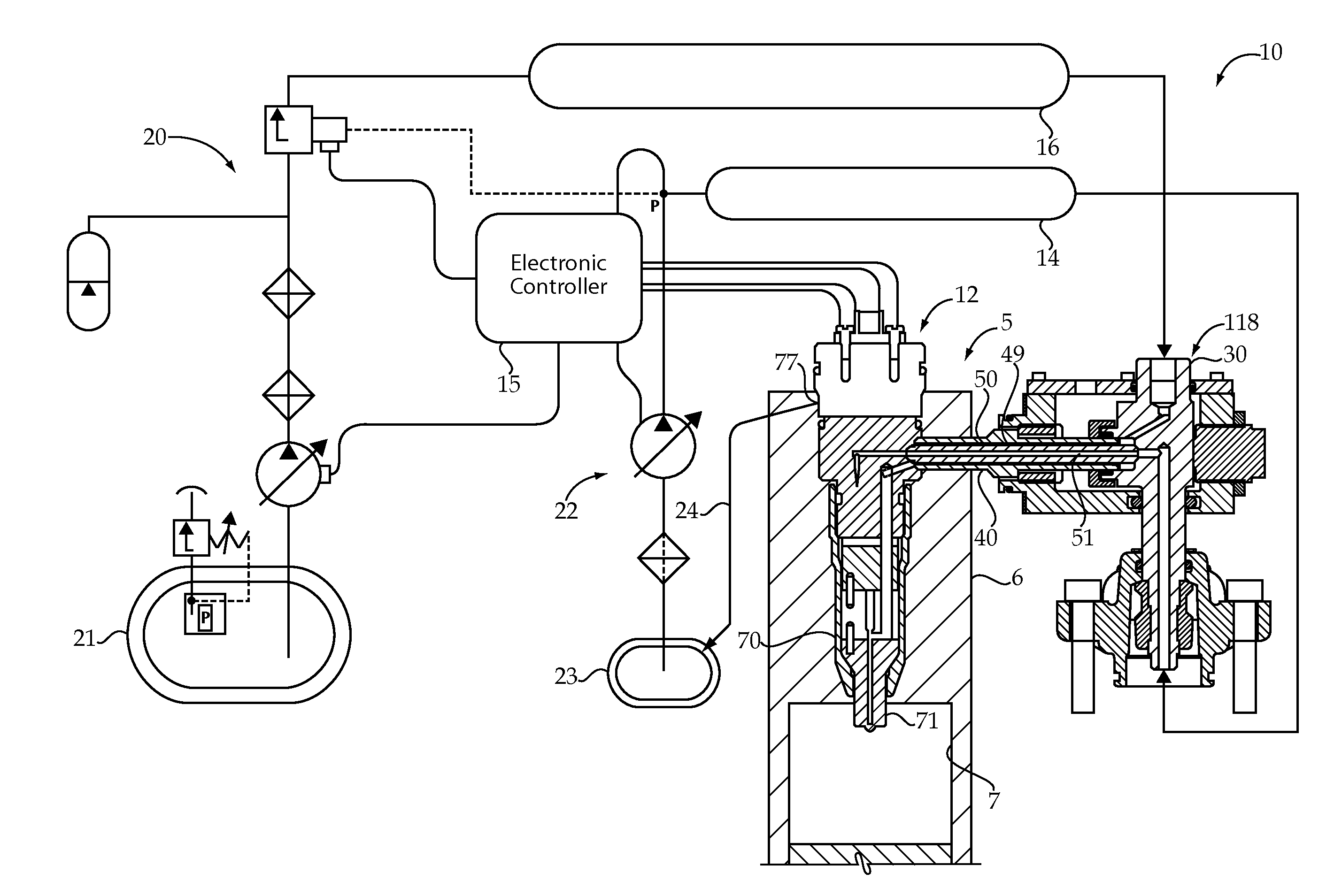 Fuel Injector For Dual Fuel Common Rail System