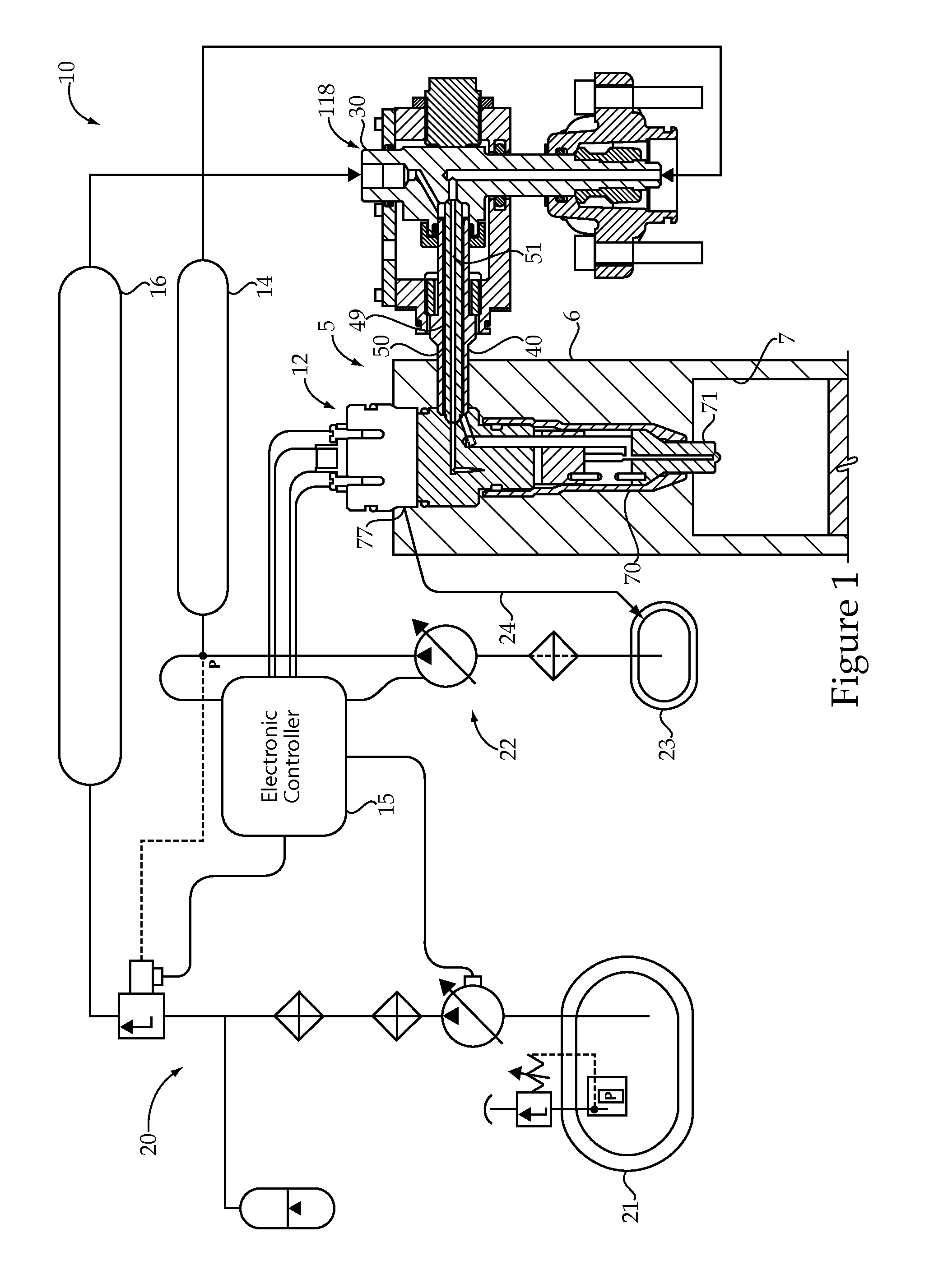 Fuel Injector For Dual Fuel Common Rail System