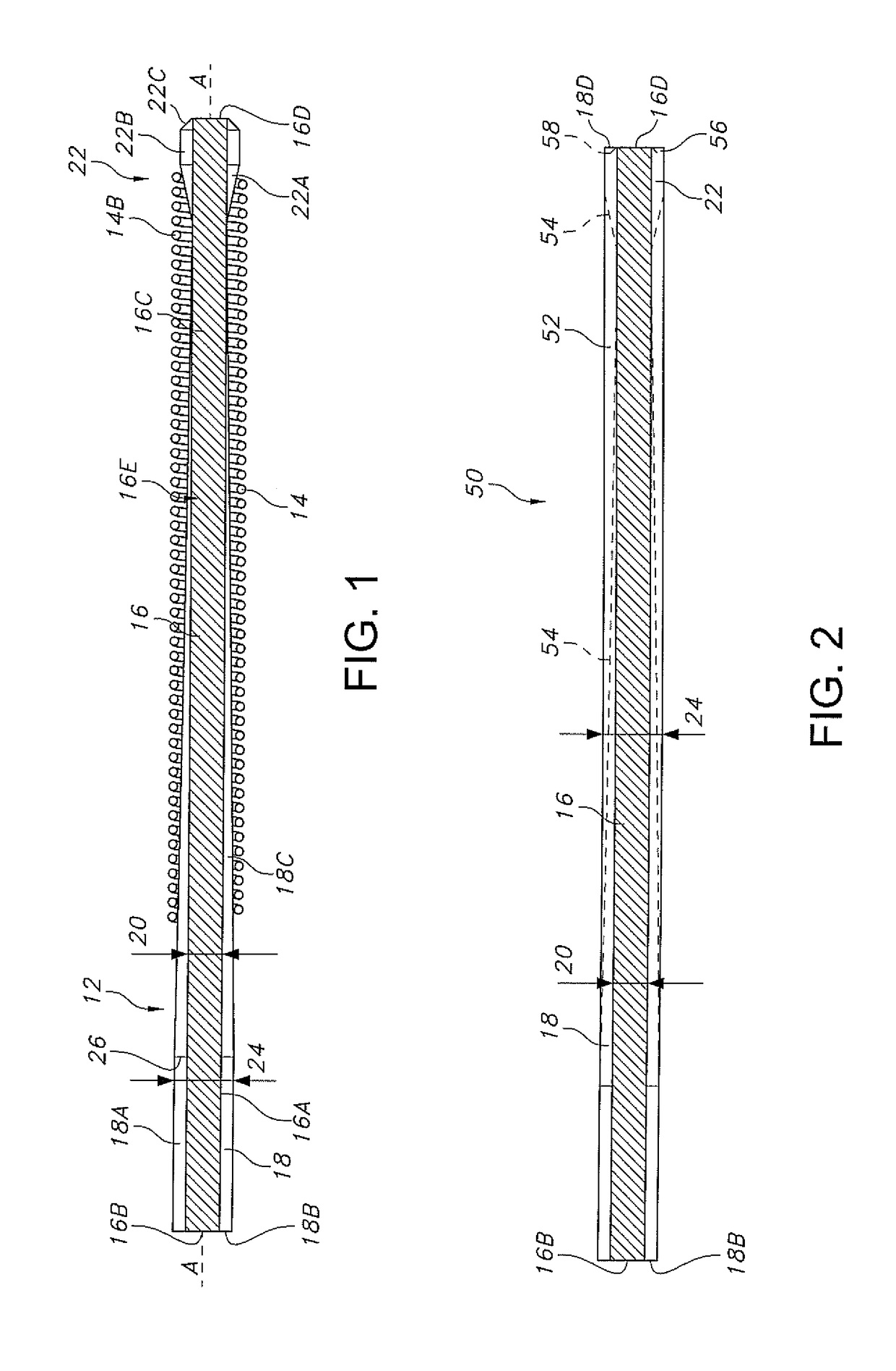 Guidewire made from a drawn filled tube of a stainless steel sheath and nitinol core