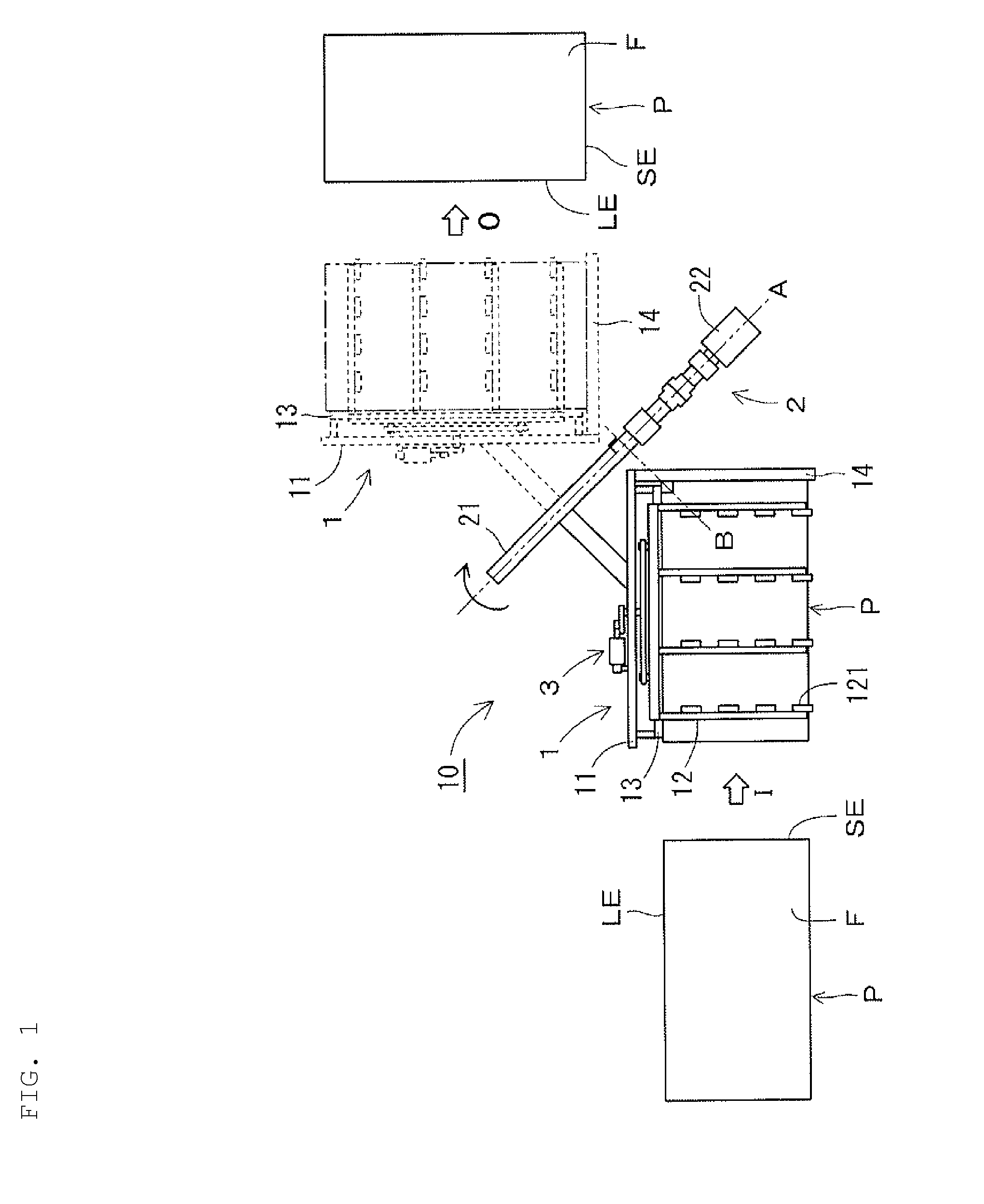 Turnover device of liquid crystal panel