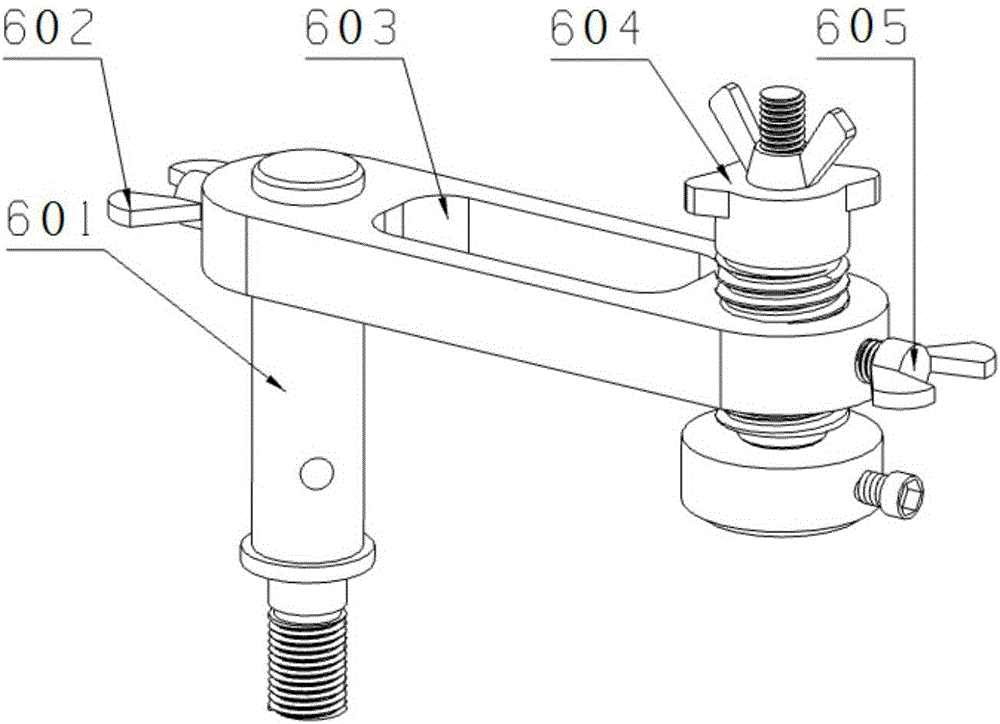 Metallographic phase grinding sample pressure adjusting device and metallographic phase grinding and polishing device and method