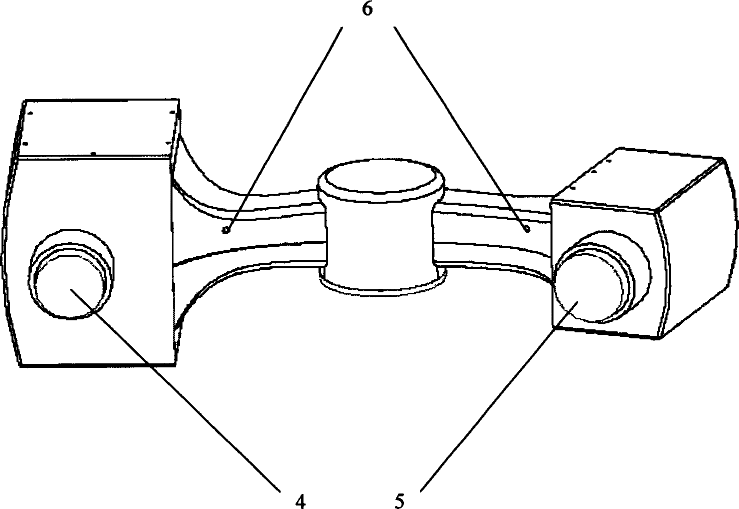 Composite calibration method of mold surface optical measurement system