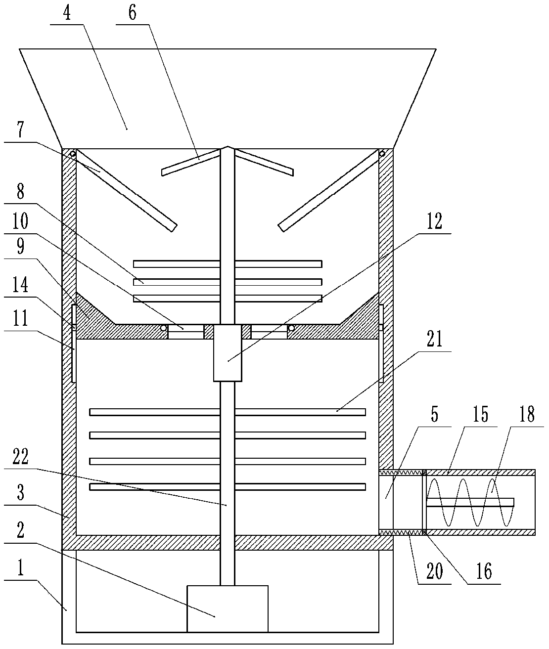 Energy-saving and environment-friendly pulping device for paper making and printing