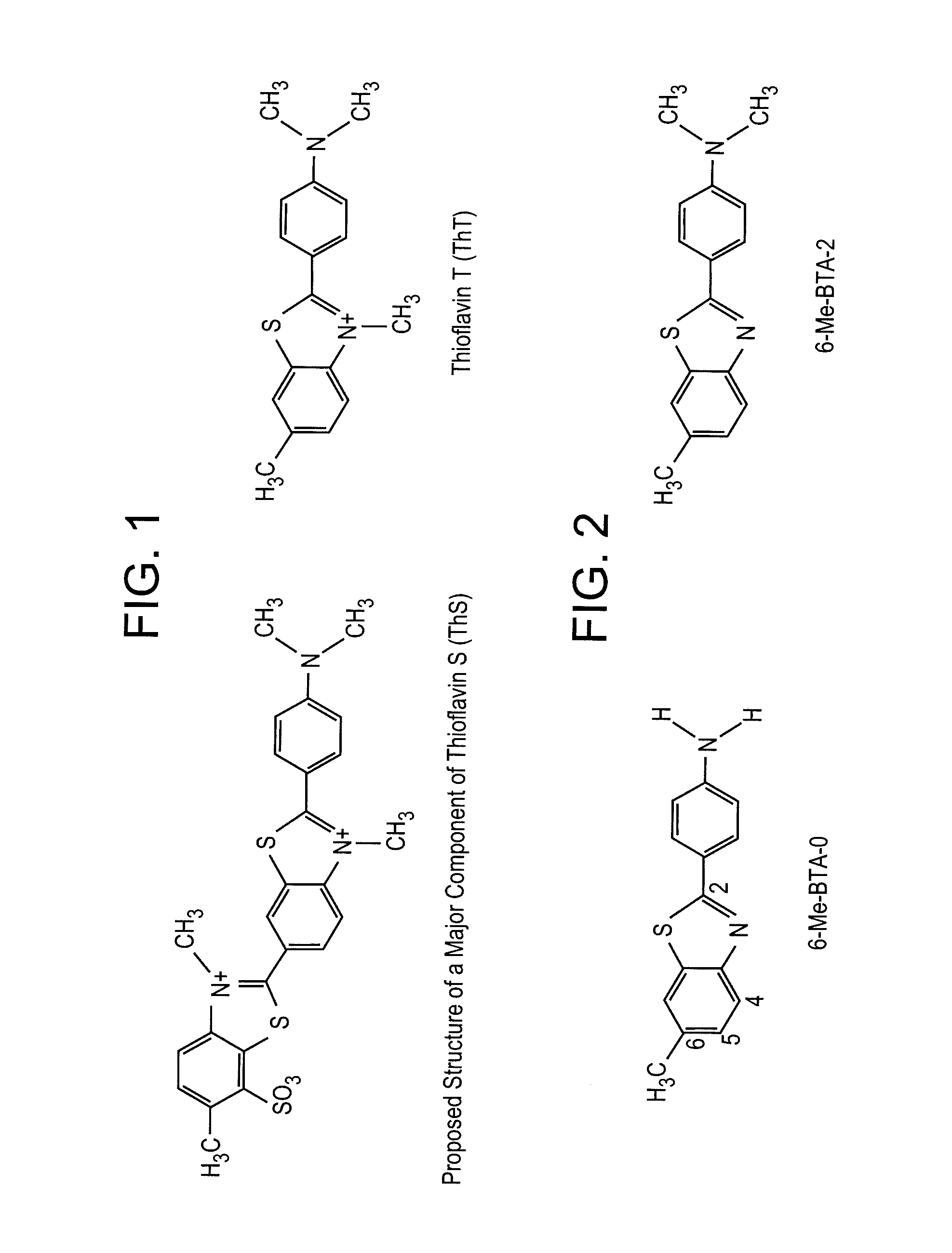 Thioflavin derivatives for use in antemortem diagnosis of alzheimer's disease and in vivo imaging and prevention of amyloid deposition