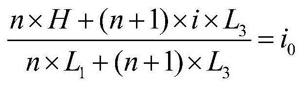 Calculation method for design longitudinal shrinking slope of ladder-pool debris flow drainage groove and application