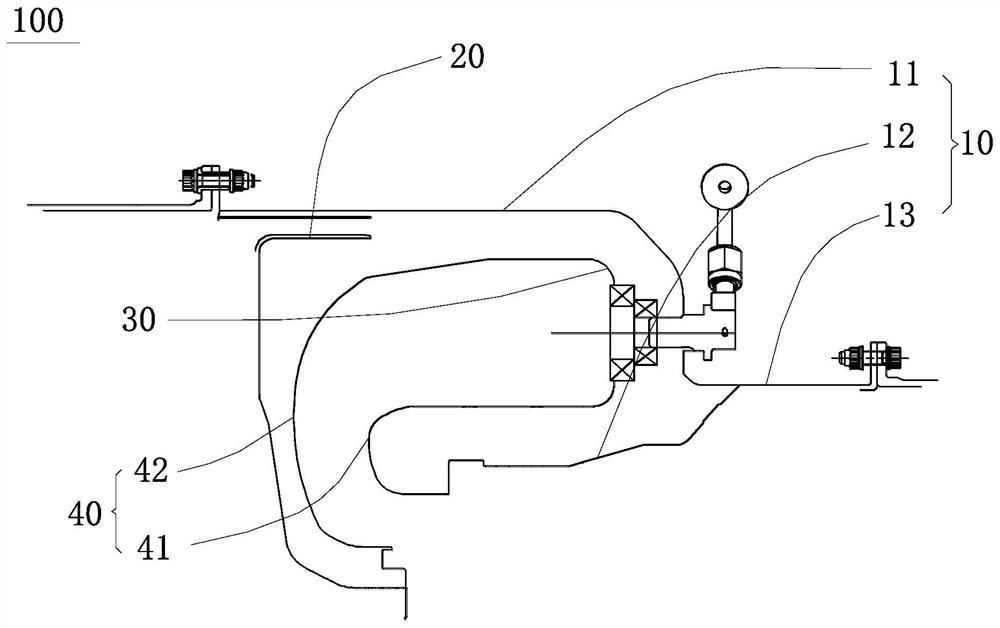 Turboprop recirculation combustion chamber and turboprop