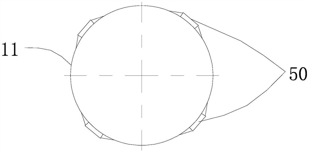 Turboprop recirculation combustion chamber and turboprop