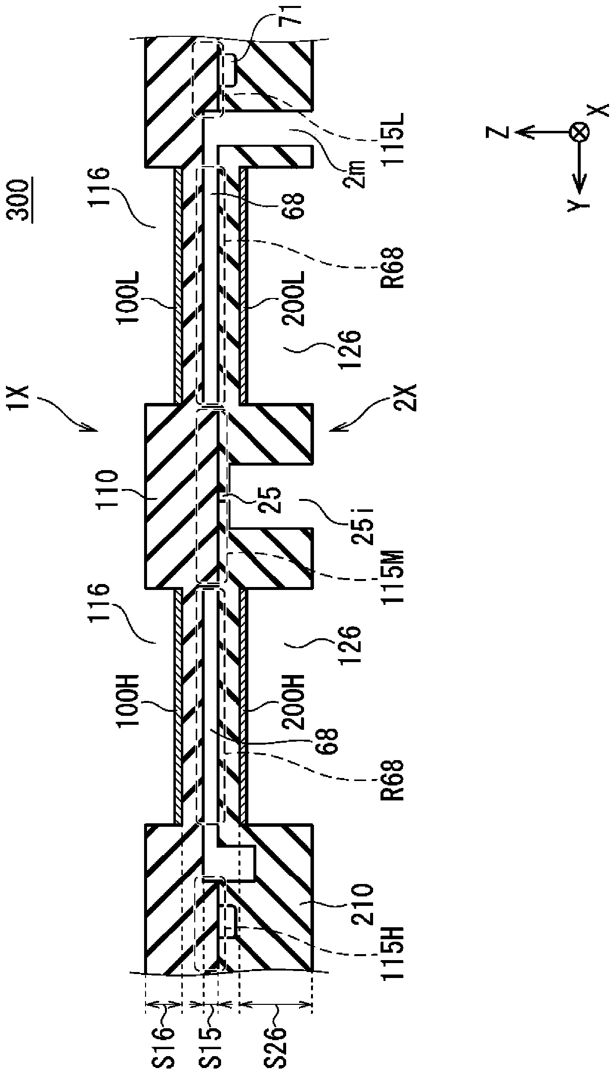 Active gas generation device