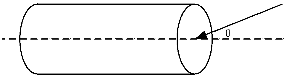 Organophosphorus detection method based on hollow-core fiber