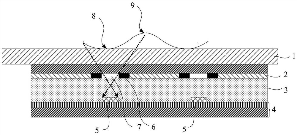 Liquid crystal display screen and electronic equipment