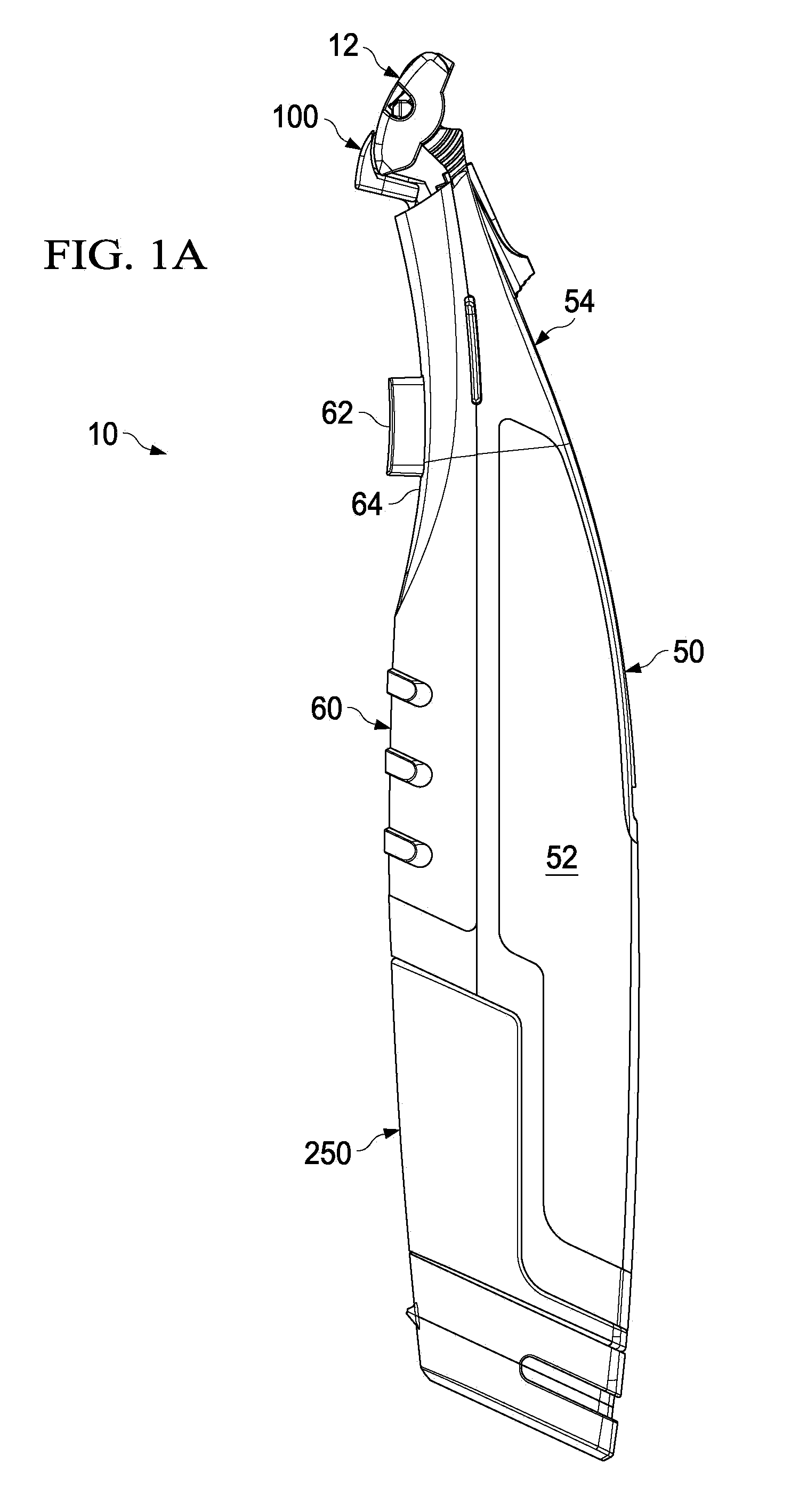 Hair removal device with cartridge retention cover