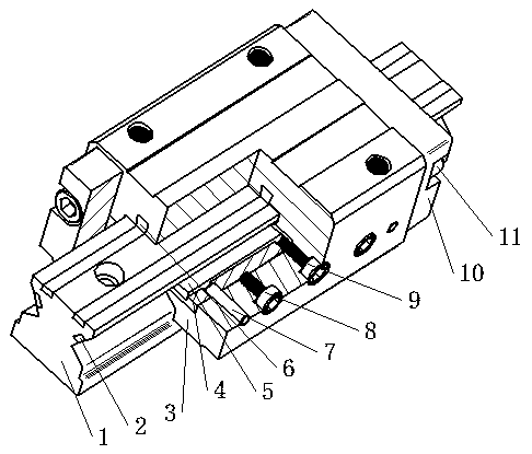 A permanent magnetic repulsion type magnetic levitation linear guide